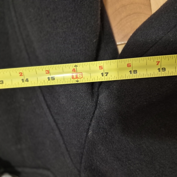 L.L. Bean Wool DUFFLE Coat Ladies 4 - Picture 7 of 8
